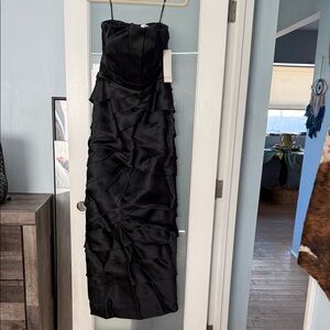 Elegant Black Evening Dress NWT🔥